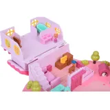 ruchome figurki sterowane magnesem na tafli stawu