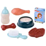 zbliżenie na pyszczek i uszy interaktywnego szczeniaczka