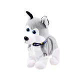 Husky podczas szczekania w trakcie reakcji na dotyk