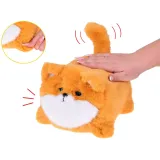 detal uszek i pyska pieska Pulpet na neutralnym tle