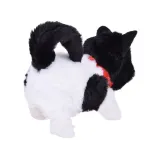 wyraźne ujęcie ogonka interaktywnego kota łatka