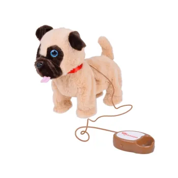 Interaktywny pluszowy Piesek BENIO Chodzi Szczeka Merda ogonkiem ZA5365