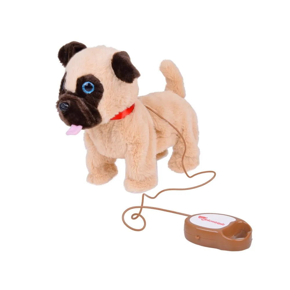 zbliżenie na głowę pluszowego pieska benio