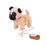 zbliżenie na głowę pluszowego pieska benio