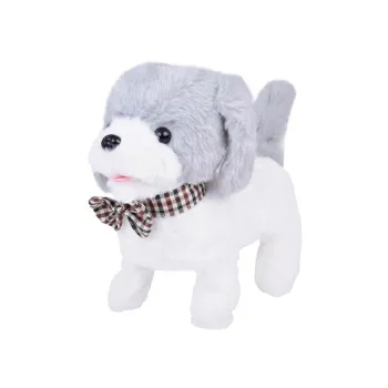 Interaktywny pluszowy Piesek CHARLIE Chodzi Szczeka Skomle + pilot ZA5362