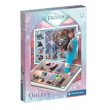 Interaktywny quiz edukacyjny Frozen z elektronicznym piórem i ilustracjami bohaterów