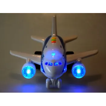 Funkcyjny dach samolotu z widocznymi przyciskami sterującymi