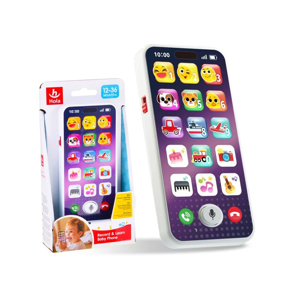 interaktywny telefon smartphone dla dzieci w pełnym ujęciu