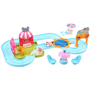 Interaktywny Tor dla chomika lodziarnia akcesoria ZA3989