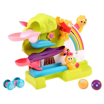 interaktywny tor dla kulek i autko 2w1 w pełnej odsłonie