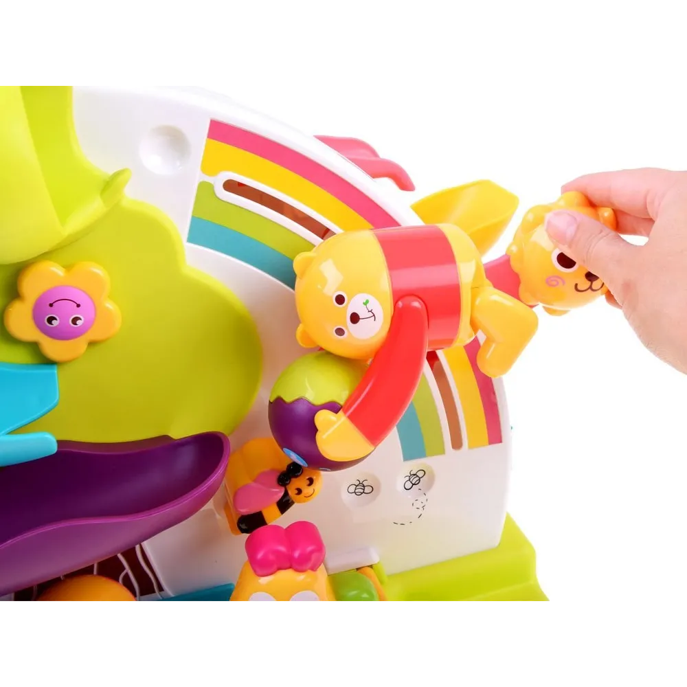 kolorowy panel sterowania z dźwignią dla dzieci