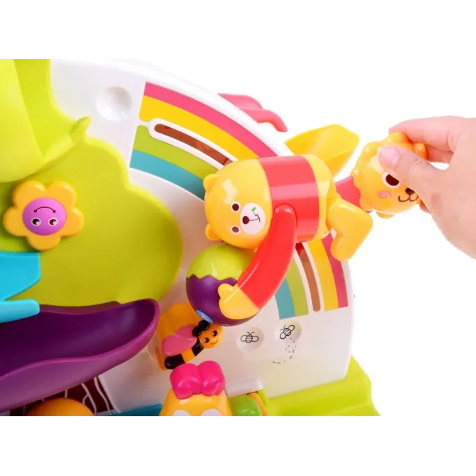 kolorowy panel sterowania z dźwignią dla dzieci