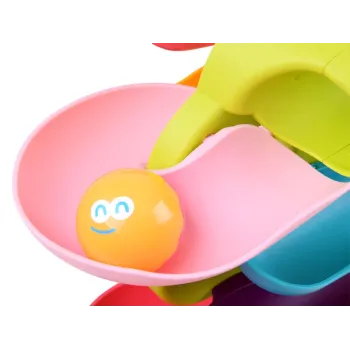 tor widziany z boku z ruchomymi elementami misia