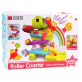 kompaktowa zabawka 2w1 w przyjaznej dzieciom kolorystyce