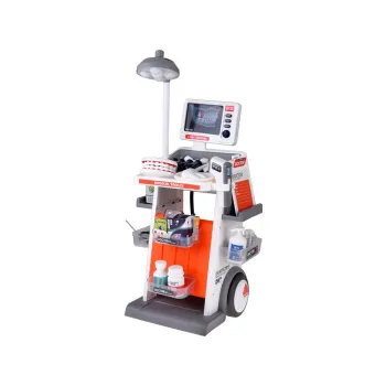 zbliżenie na stetoskop i przybory medyczne z zestawu interaktywnego