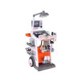 kolorowy mobilny wózek lekarski z akcesoriami do zabawy tematycznej