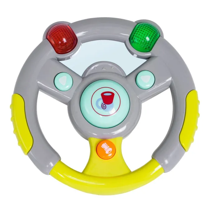 Zabawkowy telefon z funkcją dzwonienia i migającym niebieskim światłem