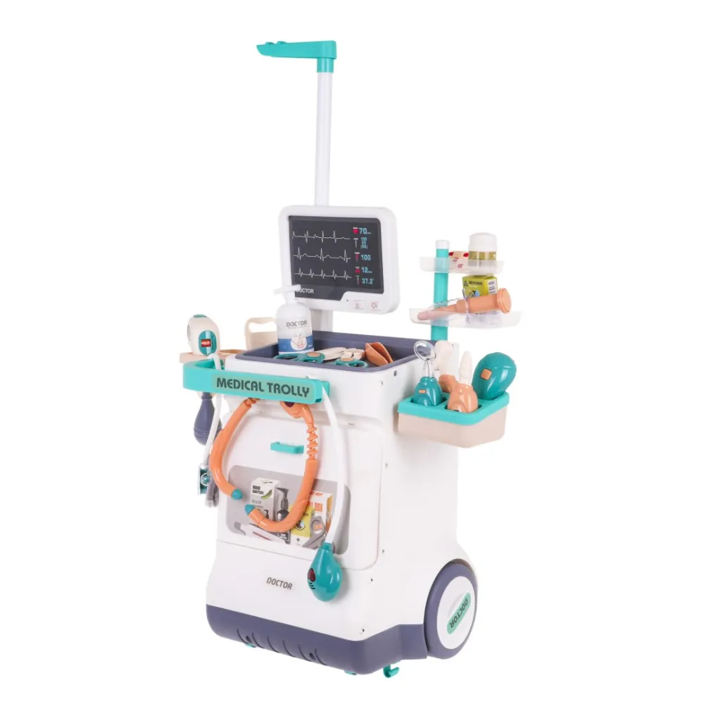 realistyczny stetoskop ze światłem i efektem dźwiękowym do zabawy