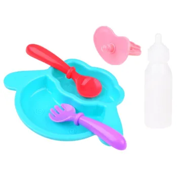 zestaw akcesoriów do kąpieli dla lalek z żółtą kaczuszką