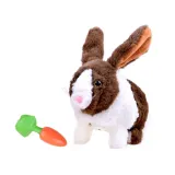 królika z wyraźnymi ruchami łapek