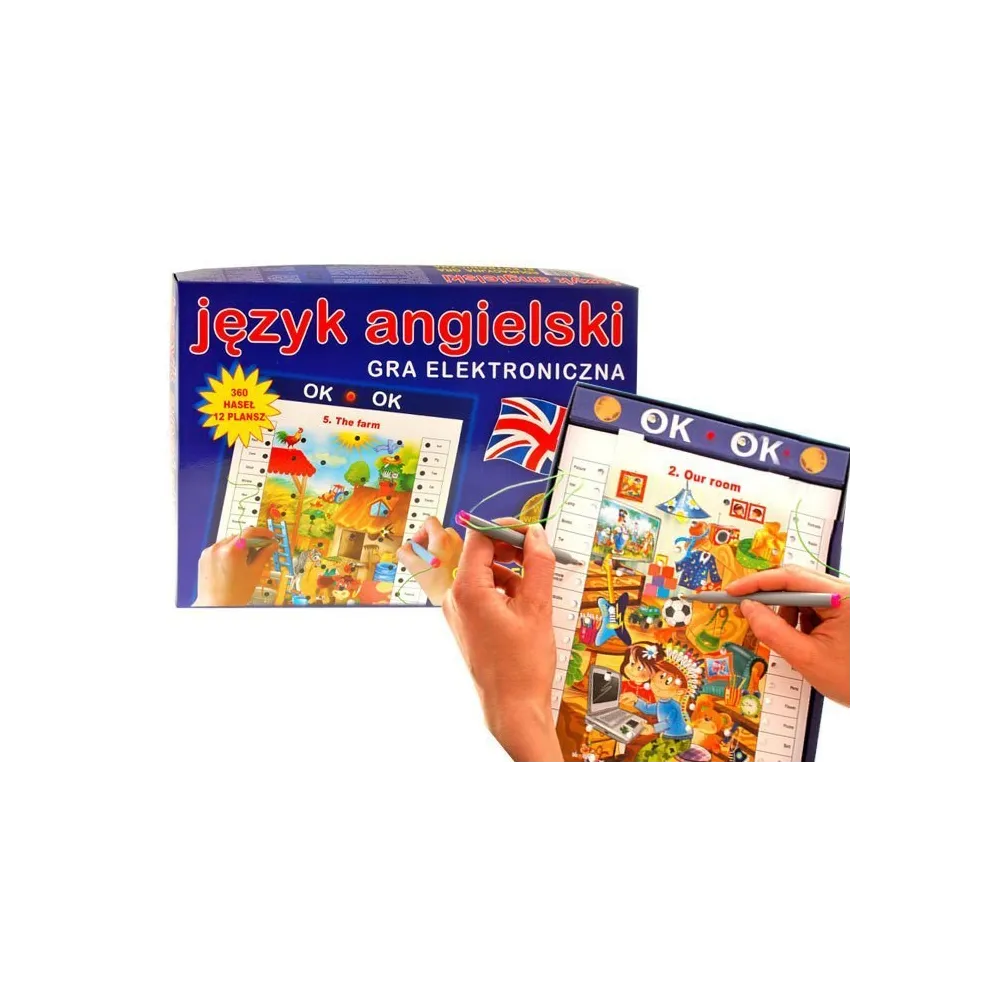 Elektroniczna gra edukacyjna do nauki angielskiego dla dzieci