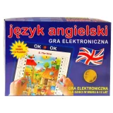 Plansza z angielskimi słówkami i obrazkami z zestawu edukacyjnego