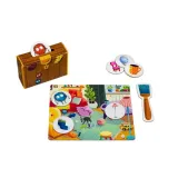 Dziecko podczas gry w Kapitan Nauka Sprzątanie przy stole