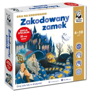 kapitan nauka gra zakodowany zamek front opakowania