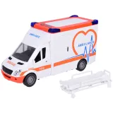 karetka pogotowie ratunkowe ZA5217 widok z boku z otwartymi drzwiami