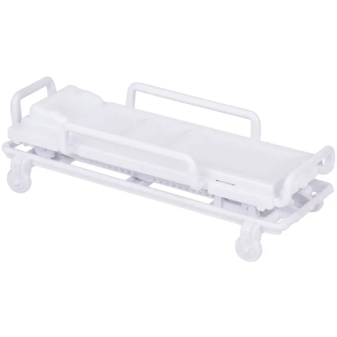 gumowe koła zabawkowej karetki do jazdy po różnych powierzchniach