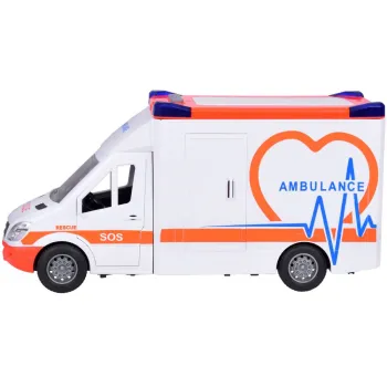 zdejmowany dach ambulansu umożliwiający dostęp do środka pojazdu