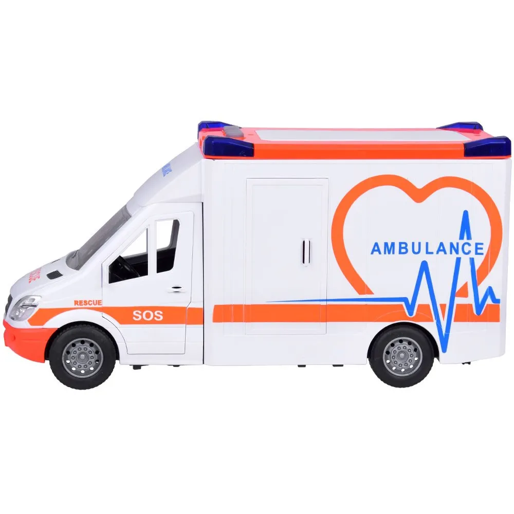 zdejmowany dach ambulansu umożliwiający dostęp do środka pojazdu