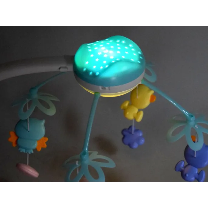 Panel z funkcjami sterowania oraz przyciskami na karuzelce