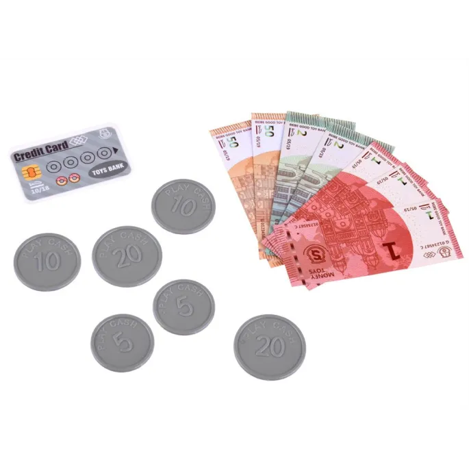 terminal płatniczy oraz karta i smartfon z zestawu