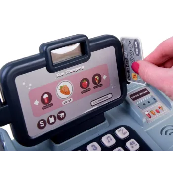 kalkulator z miękkimi przyciskami w kasie zabawkowej