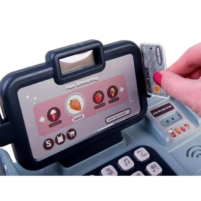 kalkulator z miękkimi przyciskami w kasie zabawkowej