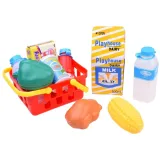 plastikowe produkty spożywcze dołączone do zestawu sklepowego