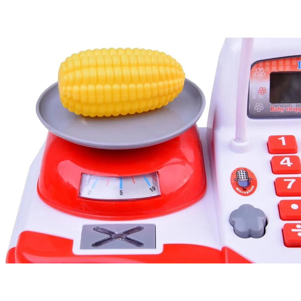 widok szufladki na pieniądze otwieranej przyciskiem