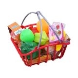 zestaw warzyw i owoców do zabawy w sklep