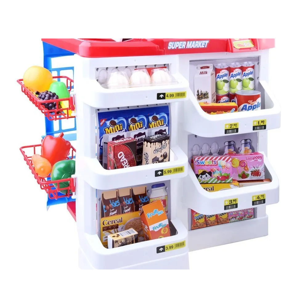 zabawka sklepowa ustawiona na półce z widocznymi elementami