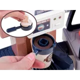 Witryna na słodkości oraz dodatki w zestawie kawiarni zabawkowej