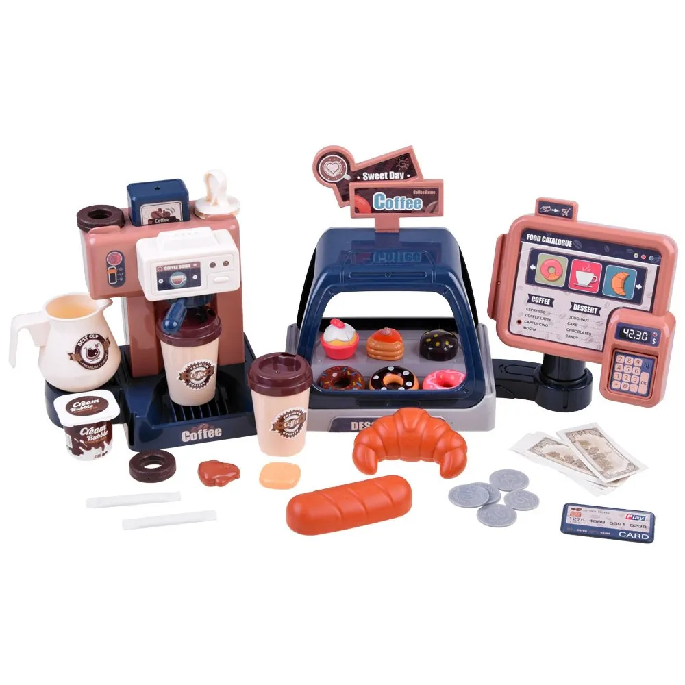 Kasa zabawkowa z obrotowym panelem i pinpadem w komplecie