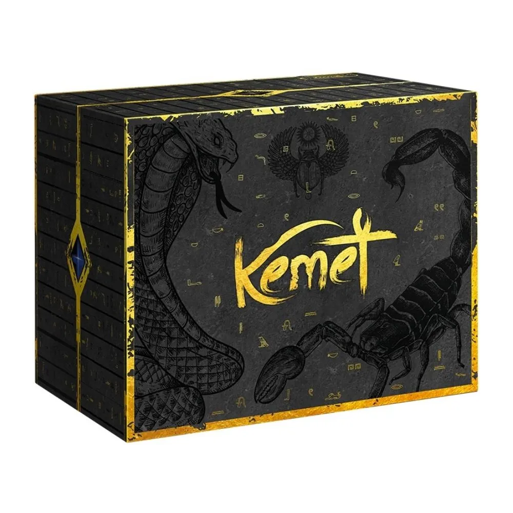 Pudełko gry Kemet: Powstanie Bogów - Big Box z elementami planszowymi