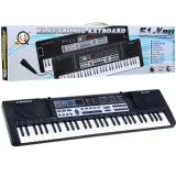 Keyboard muzyczny z mikrofonem i wyświetlaczem dla dzieci 5+ model 829