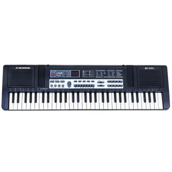 Dziecięcy keyboard z panelem sterowania i regulacją głośności i tempa