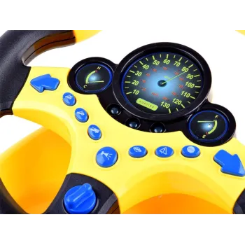 przycisk klaksonu na interaktywnej kierownicy