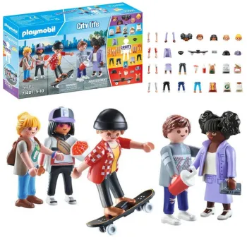 54-elementowy zestaw Playmobil 71401 z figurkami do samodzielnego składania