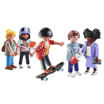 Wybrane elementy figurek i akcesoriów z zestawu Playmobil 71401