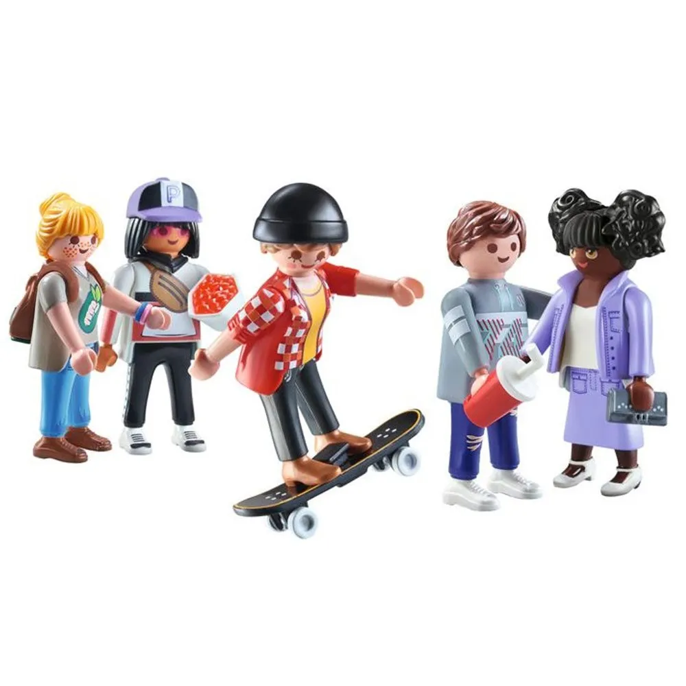 Wybrane elementy figurek i akcesoriów z zestawu Playmobil 71401