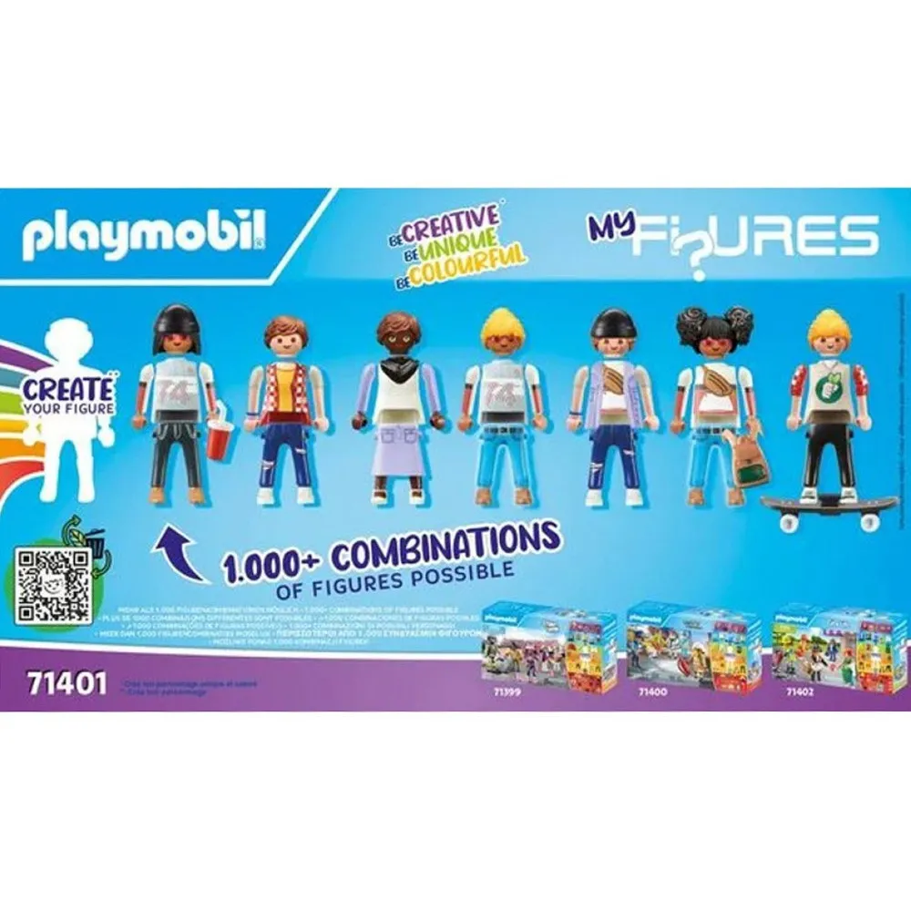 Kolorowe pudełko zestawu Playmobil 71401 przygotowane na prezent